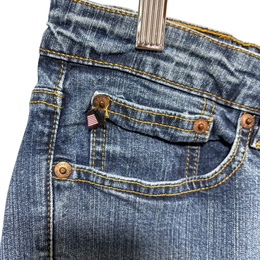 Polo Jeans Ralph Lauren Womens Medium Wash Bootcut‎ Denim Pants 12X30 #419 - Picture 4 of 9